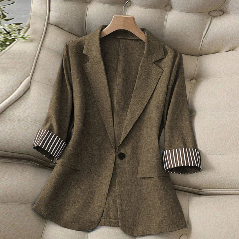 Women’s Rolled Cuff Tailored Blazer